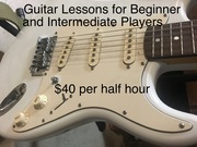 Guitar Lessons for Beginner and Intermediate Guitar Players